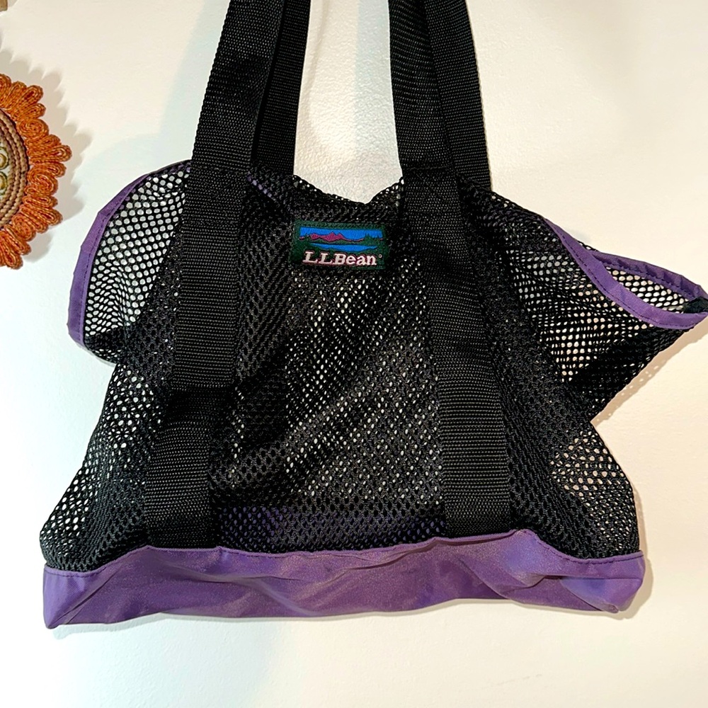 LL bean mesh bag